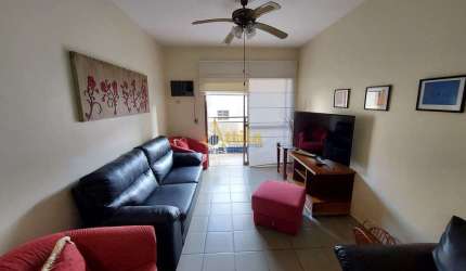 Apto 3 dorms., sacada, 1 vaga, Enseada