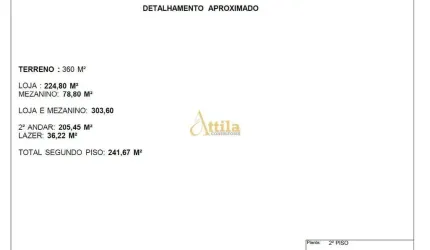 Loja comercial 2 pisos + mezanino
