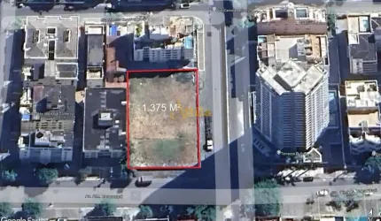 Terreno 1375m² - de esquina, na Enseada