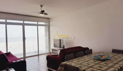 Apto frente mar, vista mar, 4 dorms., sacada, Pitangueiras