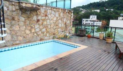 Penthouse com 3 quartos, Enseada, Guarujá - R$ 595 mil, Cod: 358