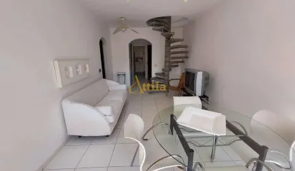 Cobertura (lado praia), 3 dorms., Enseada