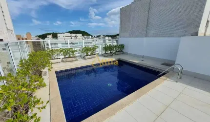 Cobertura vista mar, 4 dorms., 2 vagas, Pitangueiras