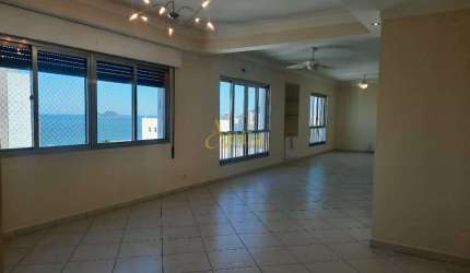 Cobertura 4 dorms., 50mts praia Pitangueiras, 2 vagas