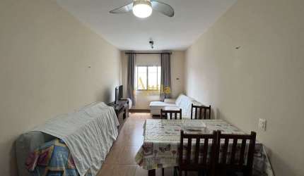 Apto 1 dorm., lado praia, 1 vaga, Enseada