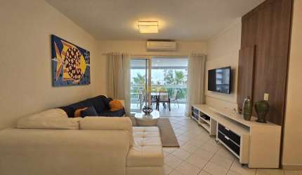 Apto alto padrão com 3 dorms., vista para o mar, Módulo 8