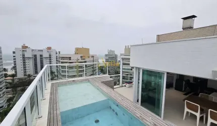 Cobertura de alto padrão com vista par o mar 4 dormitórios