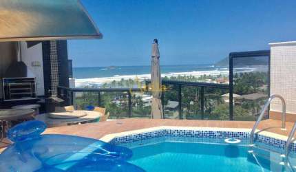 Cobertura Duplex alto padrão, VISTA PARA O MAR e SERRA DO MAR