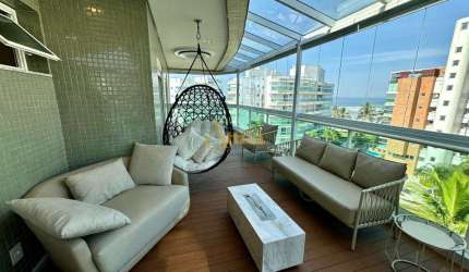 Cobertura de alto padrão com vista para mar 3 dorms. - Módulo 7