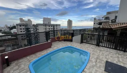 Cobertura com 2 quartos, Enseada, Guarujá - R$ 650 mil, Cod: 6188