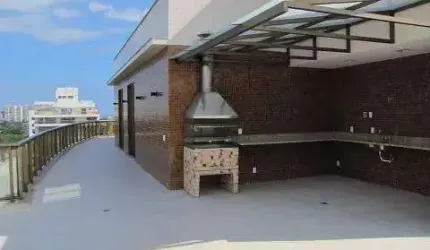 Cobertura na Barra da Tijuca, 5 Quartos, 3 Suítes, 447 m², Península Evidence