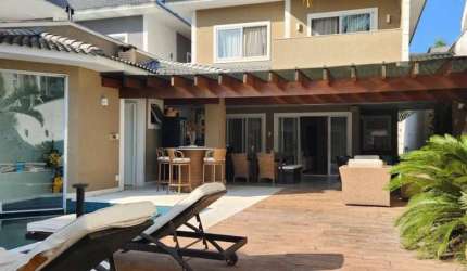 Casa Tríplex na Barra da Tijuca, 4 Quartos Suítes, 400 m², Condomínio Blue Houses