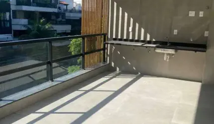 Apartamento Novo na Barra da Tijuca, Jardim Oceânico, 3 Quartos Suítes, 117 m²