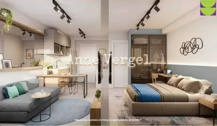 Apartamento 1 e 2 dormitórios a venda ao lado da Granja Viana entrada parcelada Minha Casa Minha Vida com 1 vaga de carro ou moto