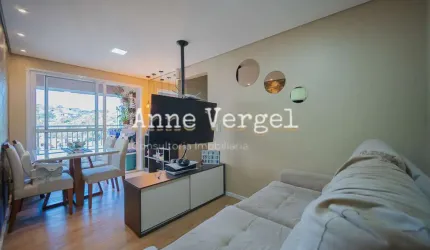 Apartamento com 2 quartos à venda no Bairro Jardim Roberto em Osasco com 53m² e 1 vaga de carro próximo à Estação CPTM Comandante Sampaio