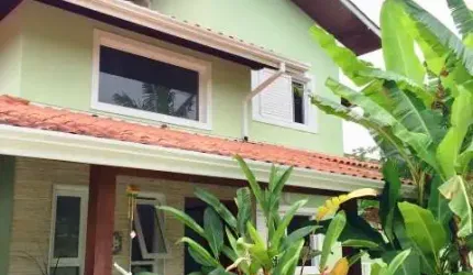 Ubatuba, Itaguá - Linda e Ampla Casa com Lazer e Espaço Gourmet, 03 Dorms - 228m2 de Construção