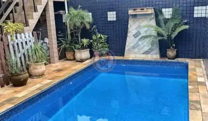 Casa com 3 dorms, Balneário Flórida Mirim, Mongaguá - R$ 450 mil, Cod: 340-12