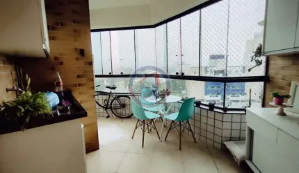Apartamento com 3 quartos, Solemar, Praia Grande - R$ 420 mil, Cod: 5033-6