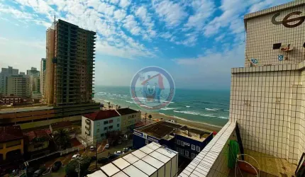 Apartamento com 2 dorms, Centro, Mongaguá - R$ 525 mil, Cod: 1284-15