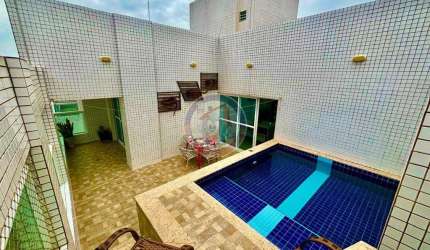 Cobertura com 4 quartos, Centro, Mongaguá - R$ 1.8 mi, Cod: 418-12
