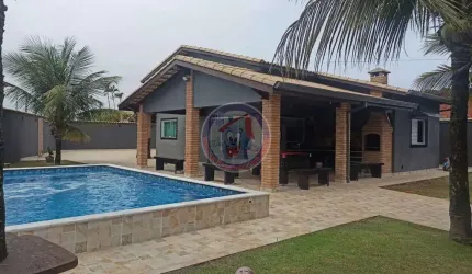Casa com 4 dorms, Jardim Grandesp, Itanhaém - R$ 850 mil, Cod: 4042-14