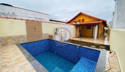 Casa com 3 dorms, Flórida Mirim, Mongaguá - R$ 539 mil, Cod: 593-11