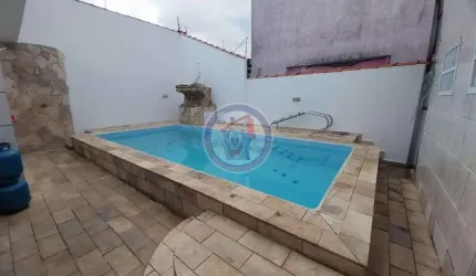 Casa com 3 dorms, Jussara, Mongaguá - R$ 550 mil, Cod: 427-12