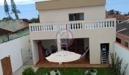 Sobrado com 6 quartos, Balneário Nova Itanhaém, Itanhaém - R$ 1 mi, Cod: 3055-2