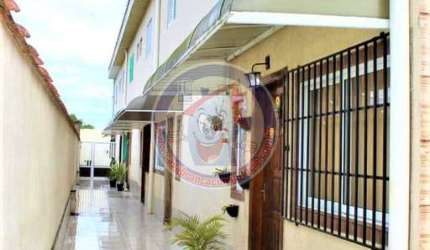 Sobrado de Condomínio com 2 dorms, Vila Atlântica, Mongaguá - R$ 179 mil, Cod: 5636-3