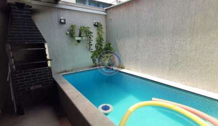 Sobrado de Condomínio com 2 quartos, Balneário Itaóca, Mongaguá - R$ 360 mil, Cod: 16406-4