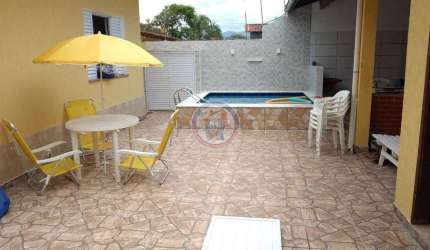 Casa com 3 quartos, Itaguaí, Mongaguá - R$ 600 mil, Cod: 16407-4