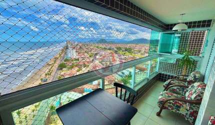 Apartamento com 2 quartos, Vila Atlântica, Mongaguá - R$ 450 mil, Cod: 1339-15
