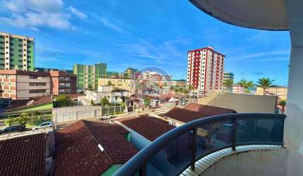 Apartamento com 3 quartos, Centro, Mongaguá - R$ 500 mil, Cod: 3787-0