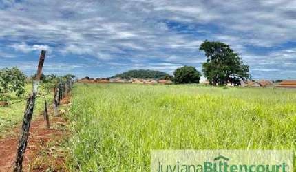 Área plana, com 2.476 metros quadrados, frente para duas ruas, Em frente a rua Dominica, Residencial Montágno