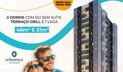 Apartamento para Venda em Guarulhos, Vila Rosália, 2 dormitórios, 1 suíte, 1 banheiro, 1 vaga