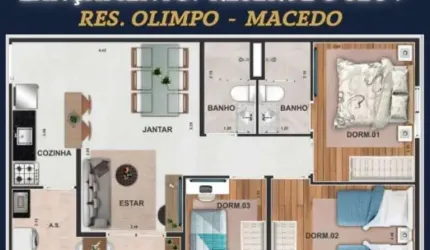 Apartamento para Venda em Guarulhos, Vila Flórida