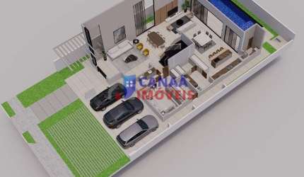 Jardins Genova - Casa em Condomínio 4 suites -  Uberlândia