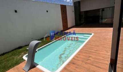 casa nova 3 quartos 1 suíte 3 banheiros e piscina bairro Verde Vida região do Novo Mundo