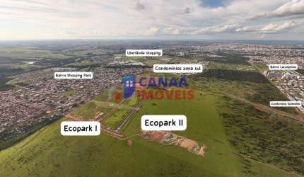 Últimos lotes residenciais bairro Ecopark II zona sul