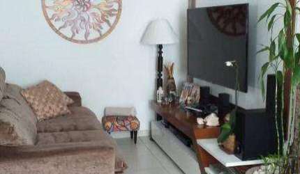 Excelente apartamento à venda no Bairro Recreio, Rio das Ostras/RJ Semi-Mobiliado com 3 quartos sendo 1 suíte , sacada no quarto, 2 banheiros, sala ex