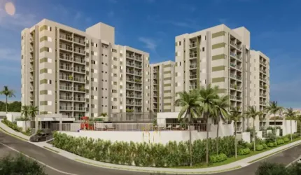 Apartamento à venda em Uberlândia-MG, bairro Jaraguá: 2 quartos, 1 suíte, 2 vagas, 55,54m² de área