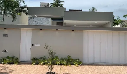 Imóvel de luxo: Casa à venda em Uberlândia-MG, Cidade Jardim, 3 quartos, 3 suítes, 5 banheiros, 4 vagas de garagem, 211m².