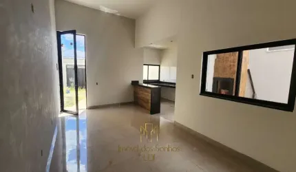 Casa em Condomínio à Venda em Uberlândia-MG, Granja Marileusa: 3 Quartos, 1 Suíte, 1 Sala, 1 Banheiro, 2 Vagas, 80m².