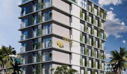 Flat com 1 dormitório à venda, 35 m² por R$ 440.000 - Intermares - Cabedelo/PB