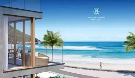 Cobertura a venda na Frontal Mar na Praia Pontal.