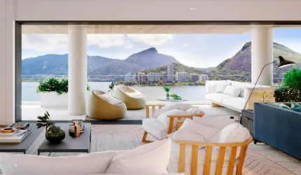 Apartamento alto padrão a venda Azuis Mozak Lagoa.