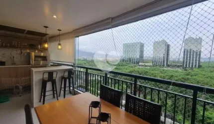 Lindo apartamento 2 quartos pronto para morar no Península.
