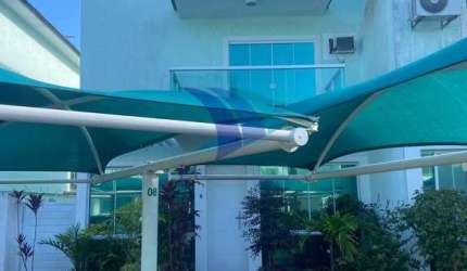 COD 1253 - Linda Casa Triplex de Condominio  Frente a Lagoa