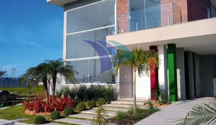 COD 1418 - Casa de Luxo com 4 Suítes no Condomínio Terras Alphaville