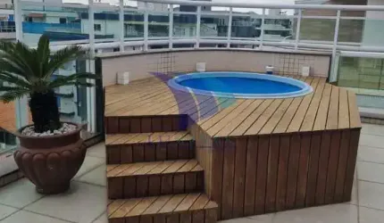 COD 1537 - Venda Cobertura Alto Padrão no Braga, próximo a Praia do Forte!